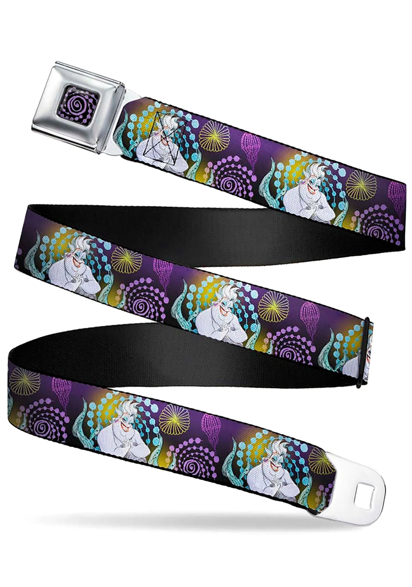 Disney The Little Mermaid Ursula Swirl Seatbelt Belt