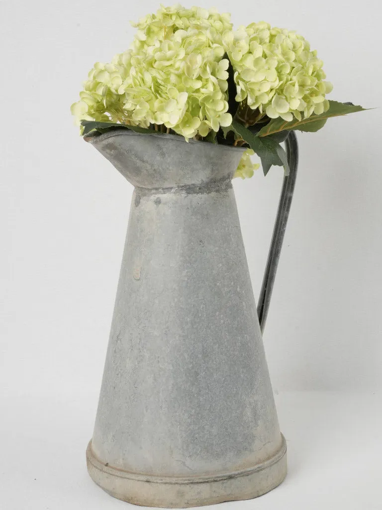 Early 20th-Century French Zinc Pitcher