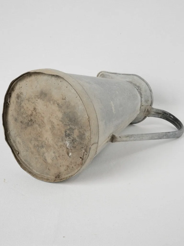 Early 20th-Century French Zinc Pitcher