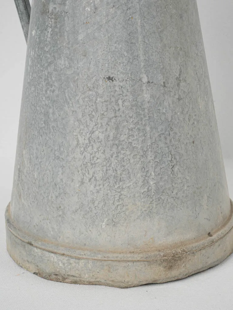 Early 20th-Century French Zinc Pitcher