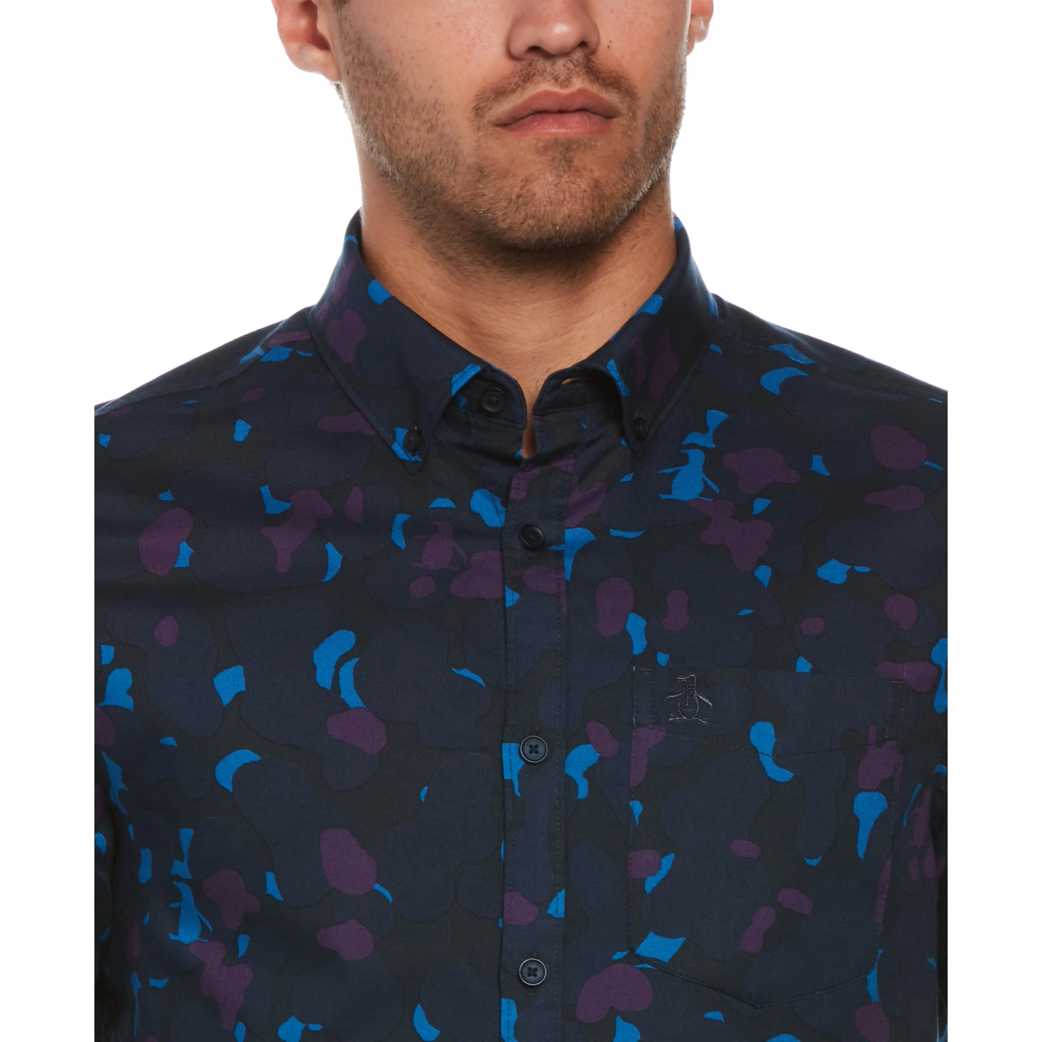 Ecovero™ Camo Pete Printed Shirt