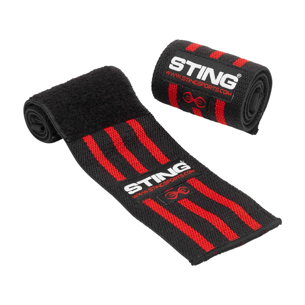 ELASTICISED LIFTING WRIST WRAPS 18INCH