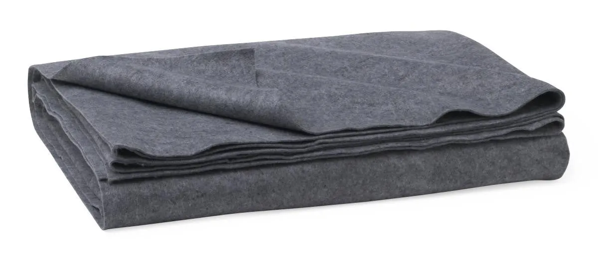 Emergency Poly Blankets, Gray, 40" x 80" (case of 10)