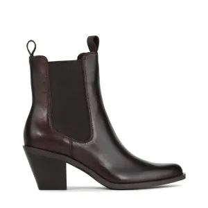 Eos Elesa Chestnut Heeled Chelsea Boot