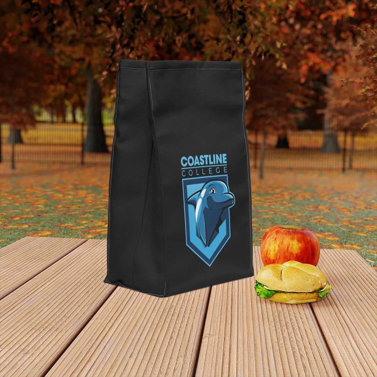 Fin Collection Polyester Lunch Bag - Black