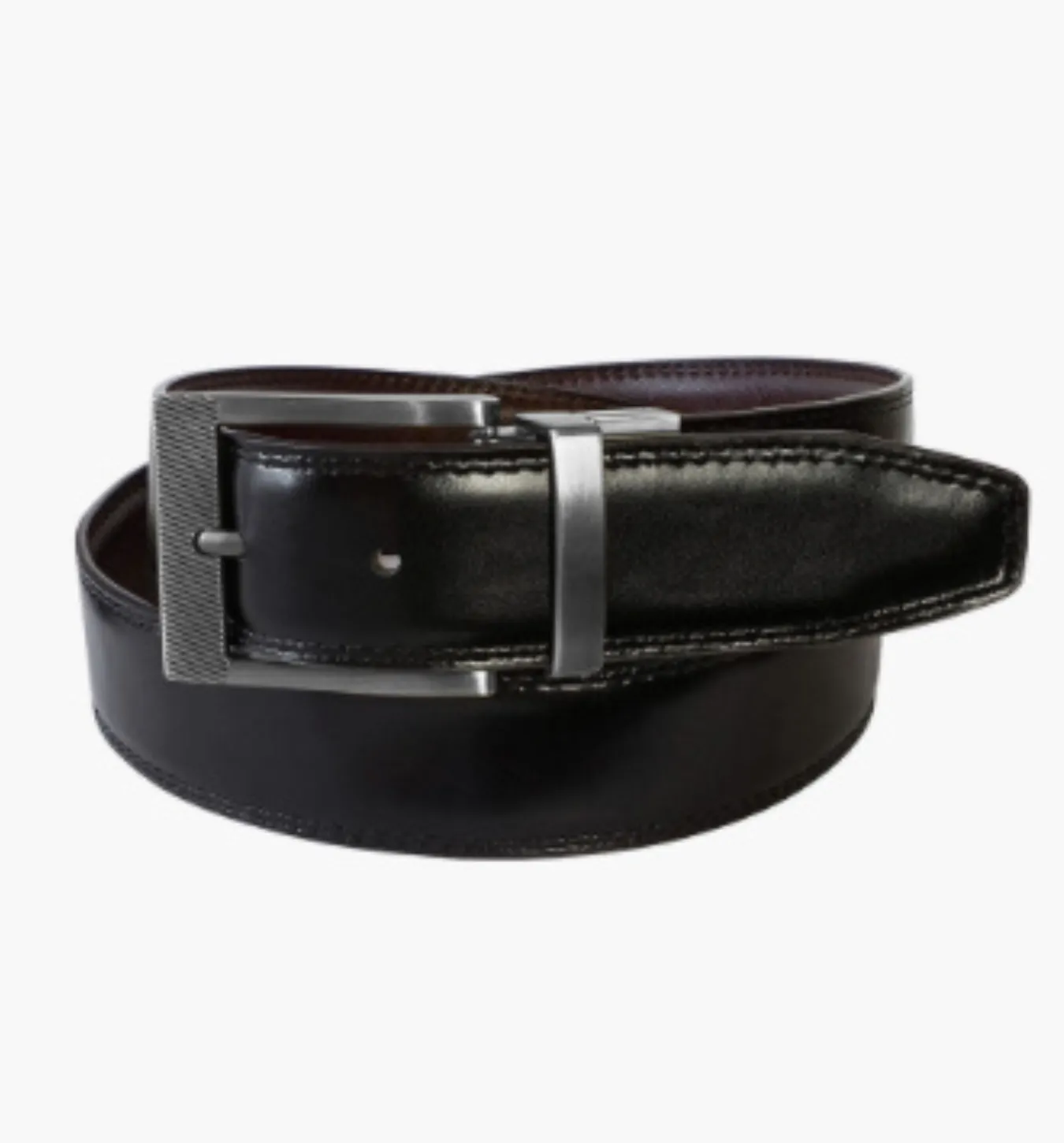 Florsheim Perrion Reversible Belt - Cognac/Black