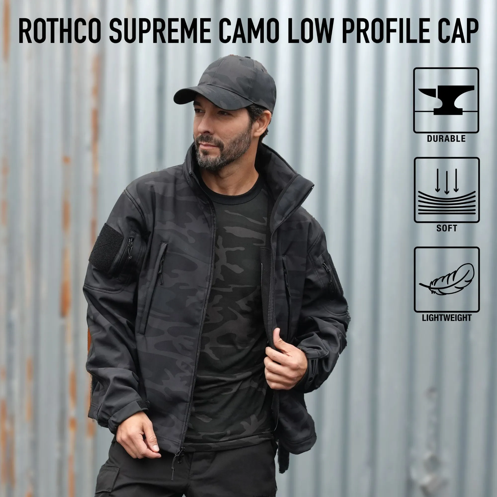 Fred Bear Camo - Military Low Profile Adjustable Baseball Cap