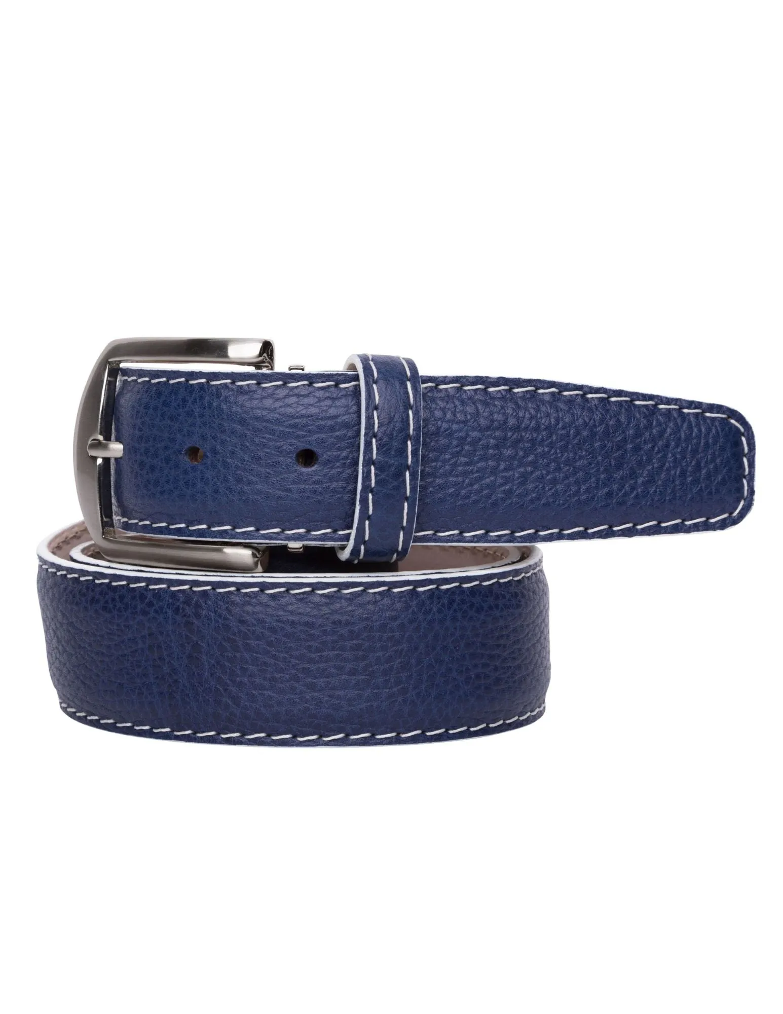 French Pebble Grain Belt | New BLUE