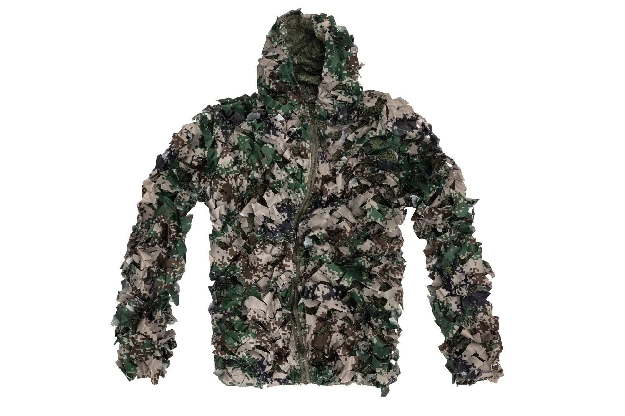 Ghillie Suit camouflage suit set - digital woodland