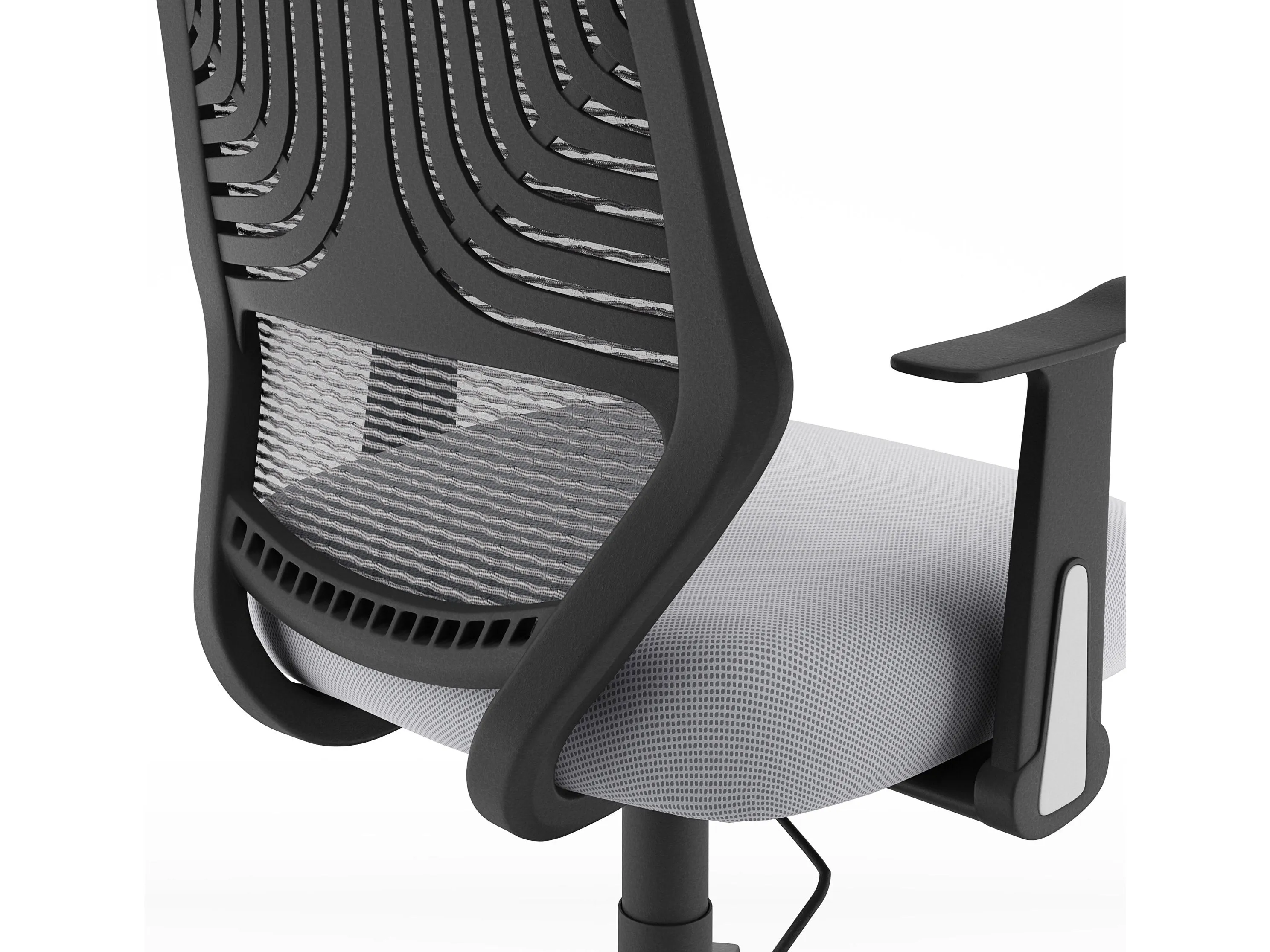 Grey Mesh Office Chair