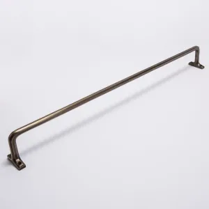 Henley 600mm Rail - Acid Washed Brass