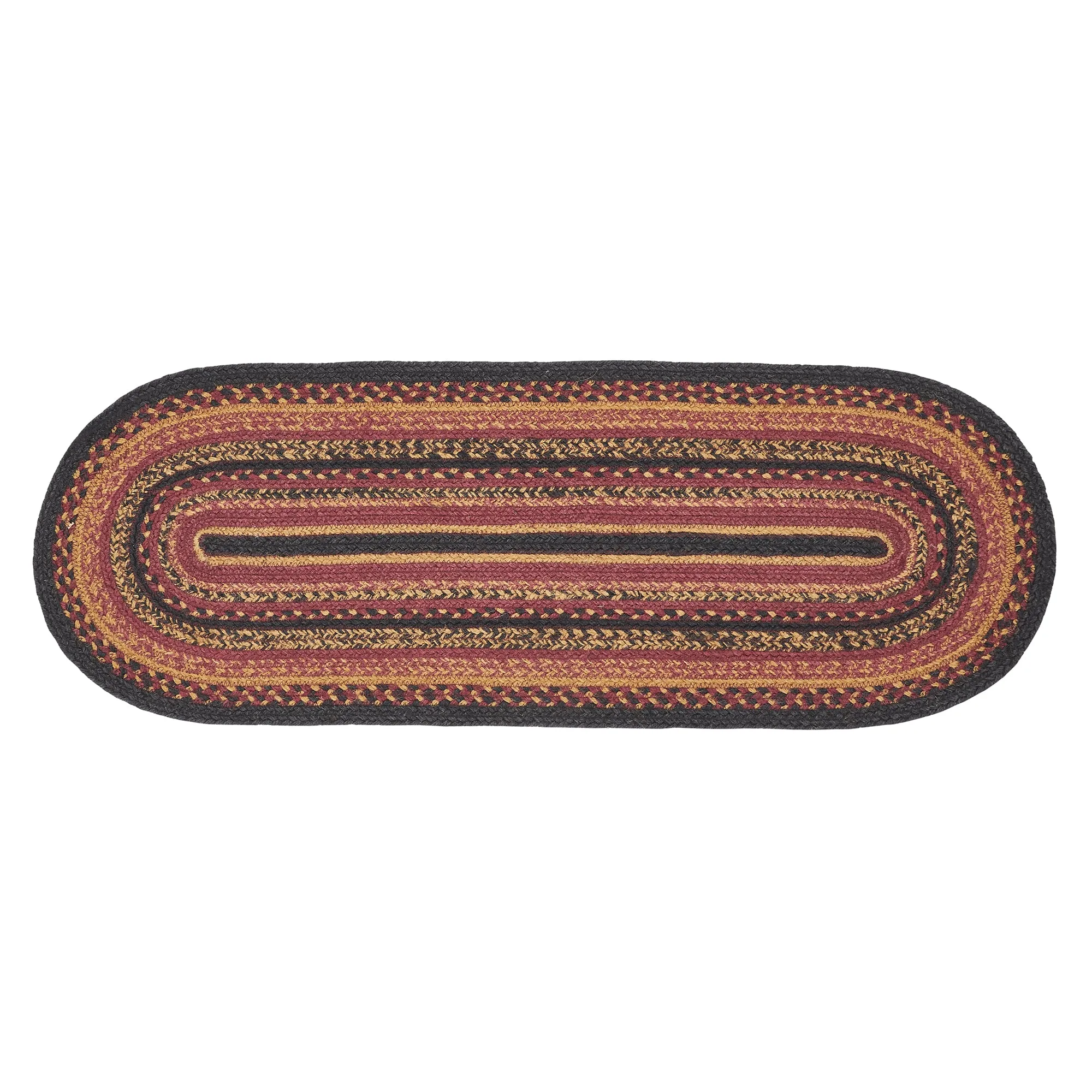 Heritage Farms Braided Oval Runner 13x36"