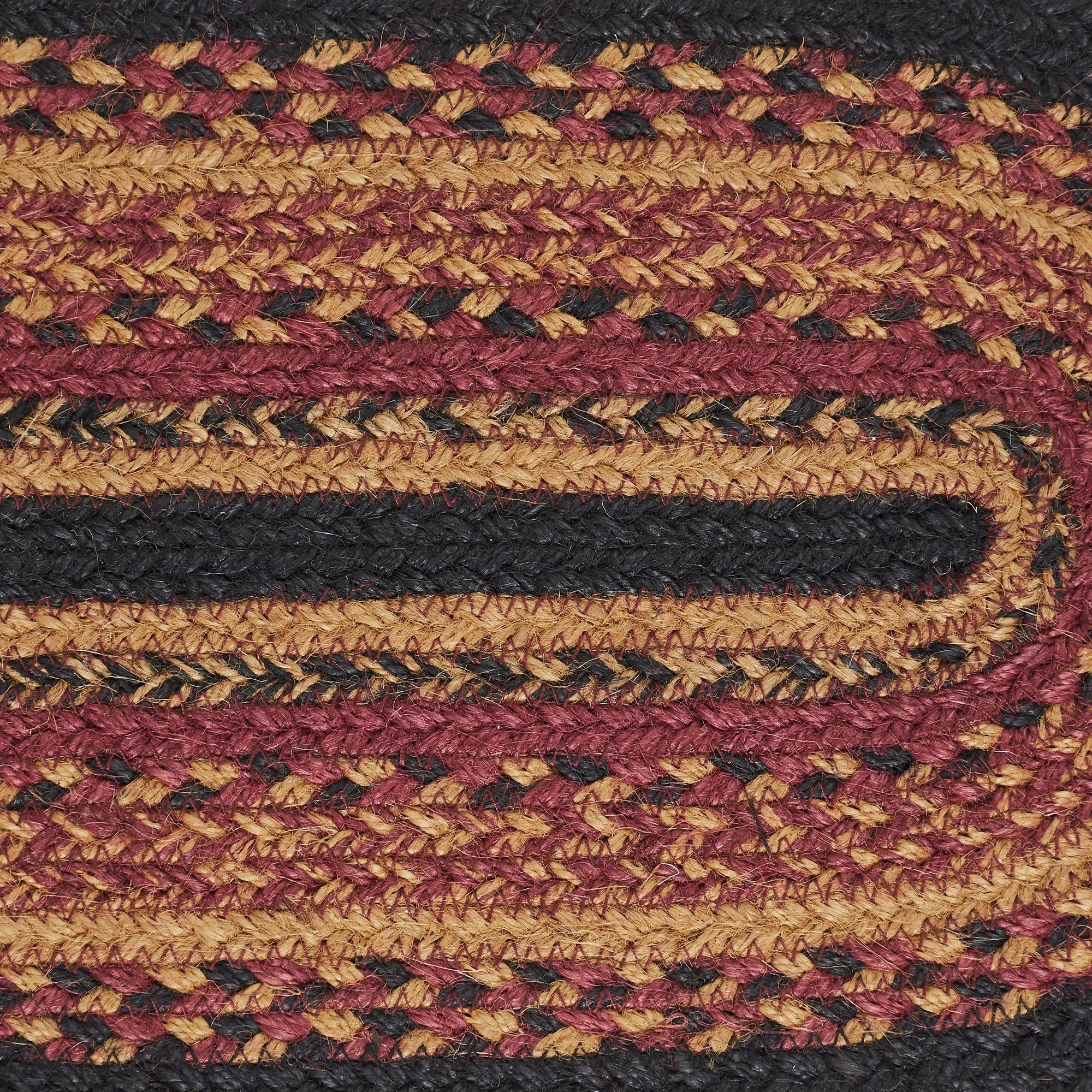 Heritage Farms Braided Oval Runner 13x36"