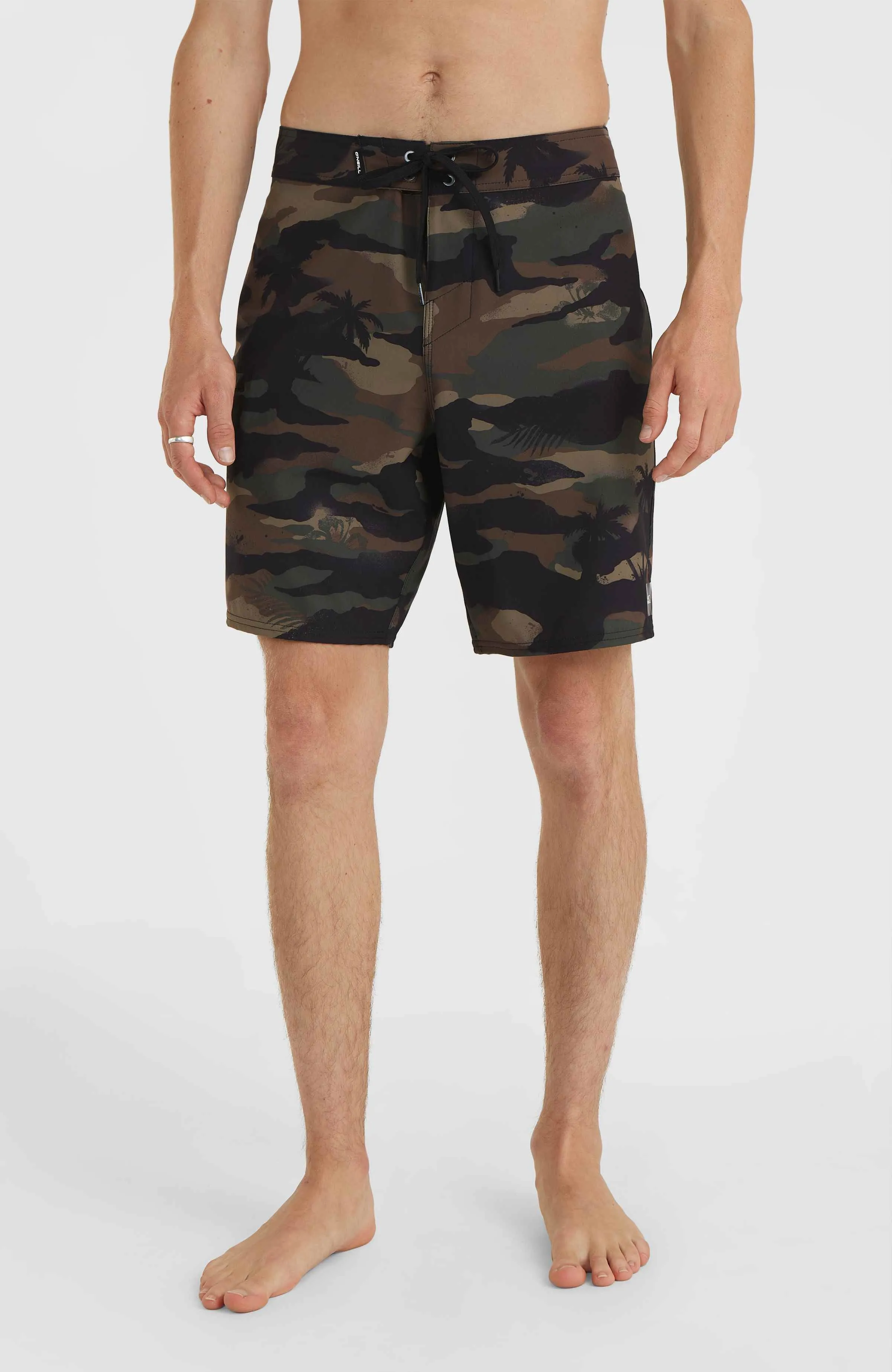 Hyperfreak Heat Camo 19" Boardshorts | Green Heat Camo