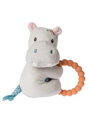 Jewel Hippo Teether Rattle by Mary Meyer