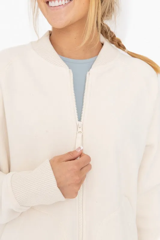 Lauren Microfleece Bomber Jacket