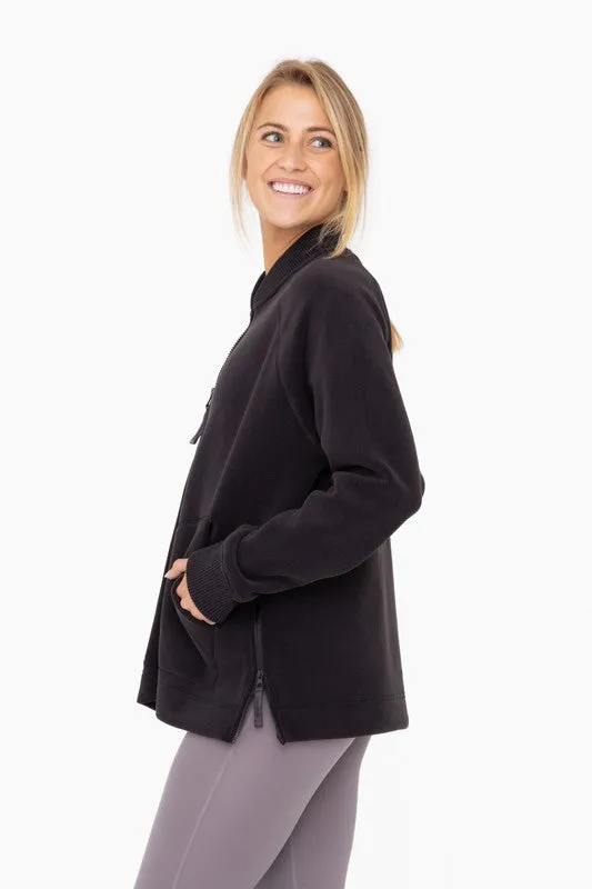 Lauren Microfleece Bomber Jacket