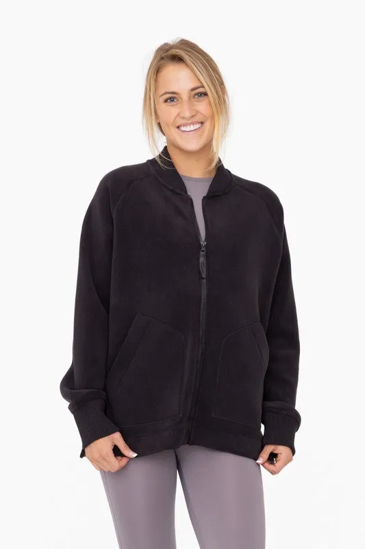 Lauren Microfleece Bomber Jacket