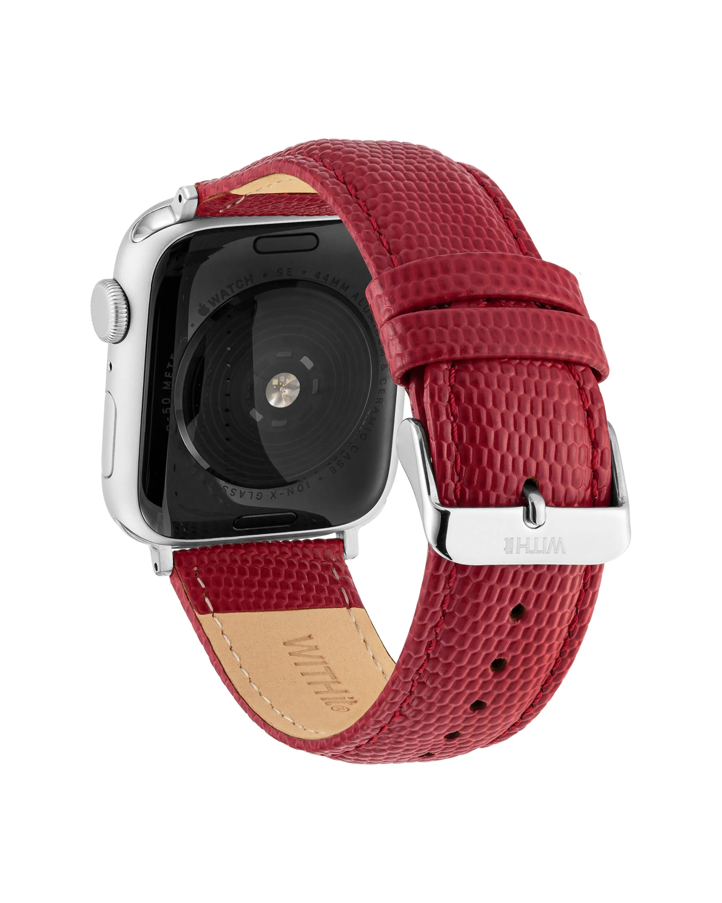 Lizard Grain Leather Band for Apple Watch®