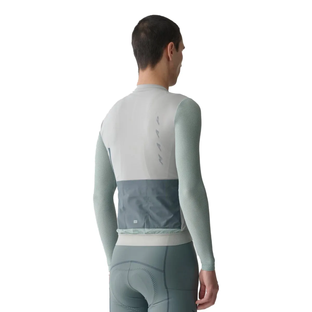 MAAP Evade Pro Base 2.0 LS Jersey - Ghost Grey