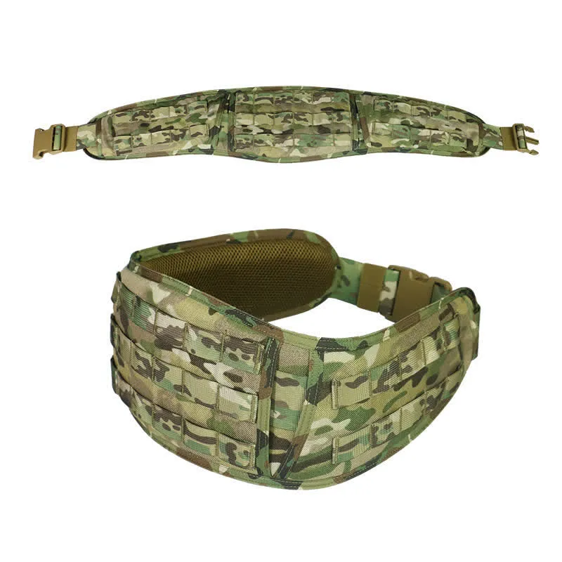 Men's 5Pcs Utility Molle Tactical Padded Belt