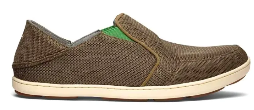 MEN'S OLUKAI NOHEA MESH | MUSTANG / LIME PEEL