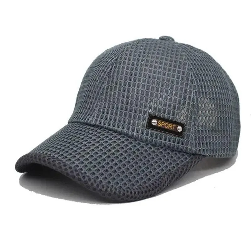 Mesh Hat Breathable Baseball Cap