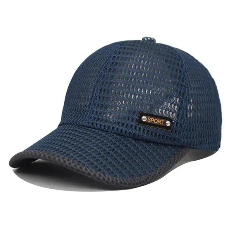 Mesh Hat Breathable Baseball Cap