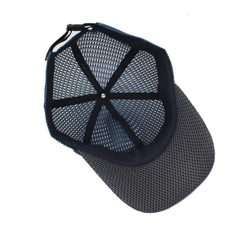 Mesh Hat Breathable Baseball Cap