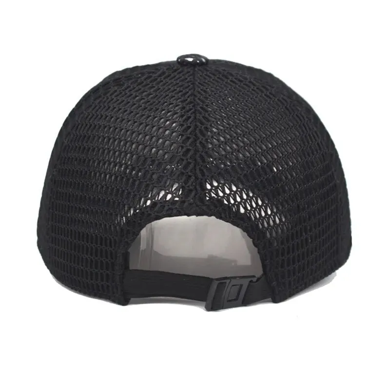 Mesh Hat Breathable Baseball Cap