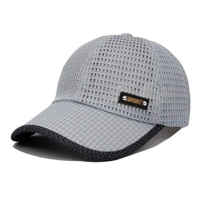 Mesh Hat Breathable Baseball Cap