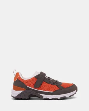 Nelson Charcoal/Orange