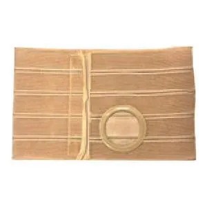 Nu-Form Beige Support Belt 4" Belt Ring 1-1/2" From Bottom Contoured 9" Wide 36" - 40" Waist Large