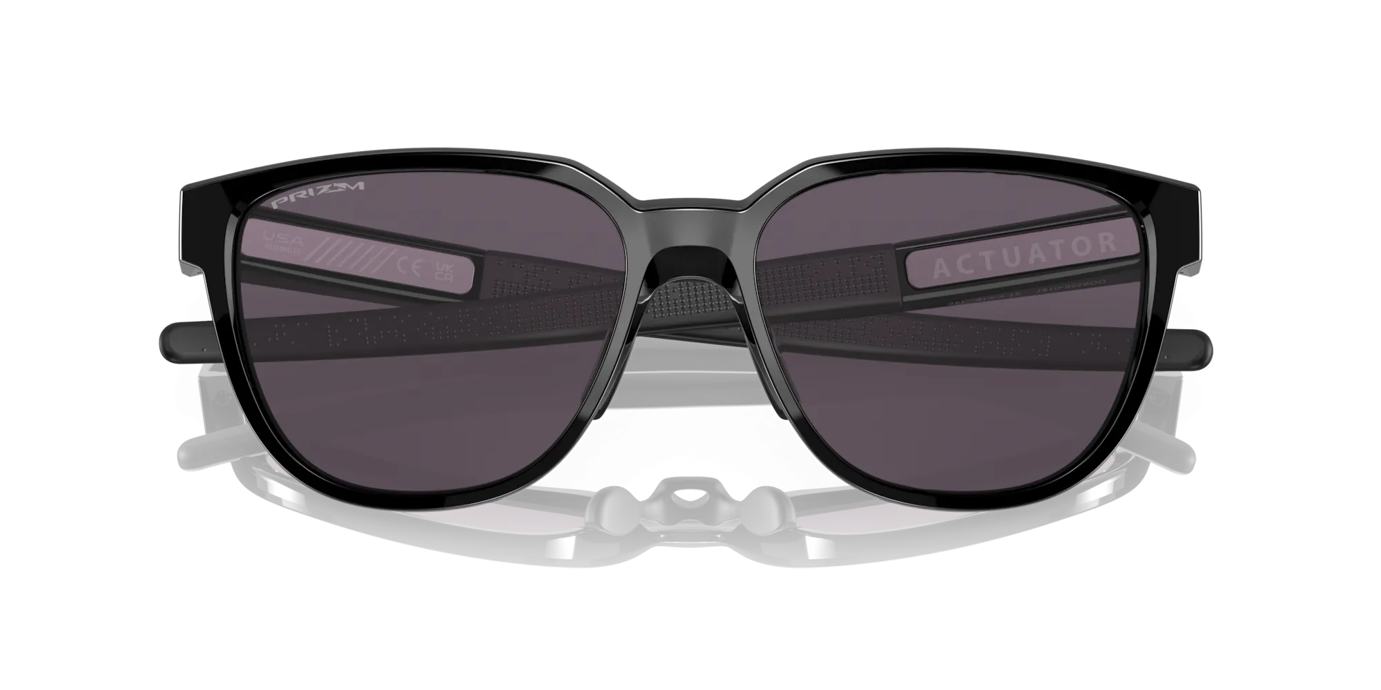 Oakley Actuator Color: Prizm Grey Lenses, Polished Black Frame