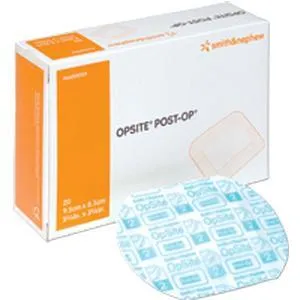 Opsite Post-Op Transparent Waterproof Dressing 4-3/4" x 4"