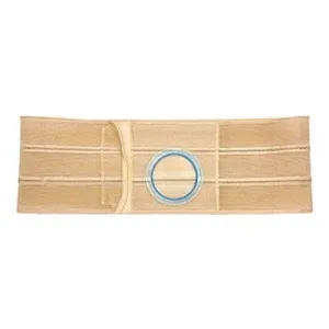 Original Flat Panel 7" Beige Support Belt 2-1/4" Belt Ring 1" From Bottom Left, X-Large, Cool Comfort Elastic