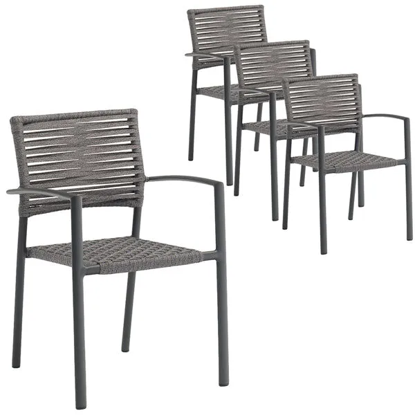 Outdoor Braided & Rope Coffee Set - Corporatum