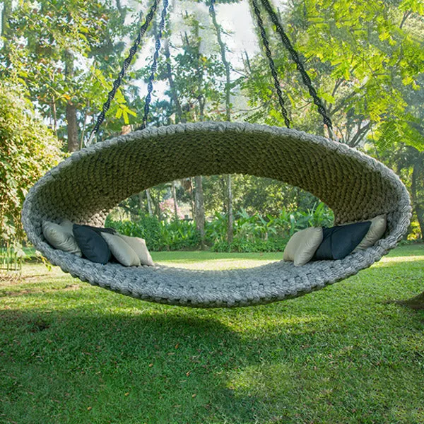 Outdoor Furniture Braided & Rope Swing - HIBISCUS