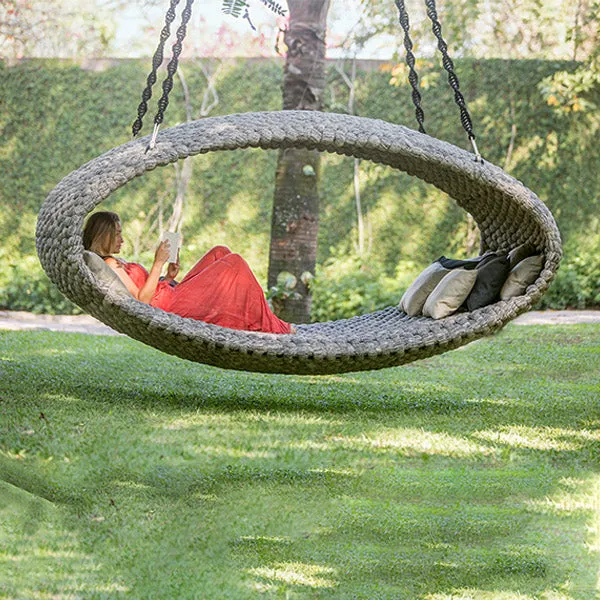 Outdoor Furniture Braided & Rope Swing - HIBISCUS