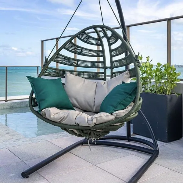 Outdoor Furniture Braided & Rope Swing - Humphrey