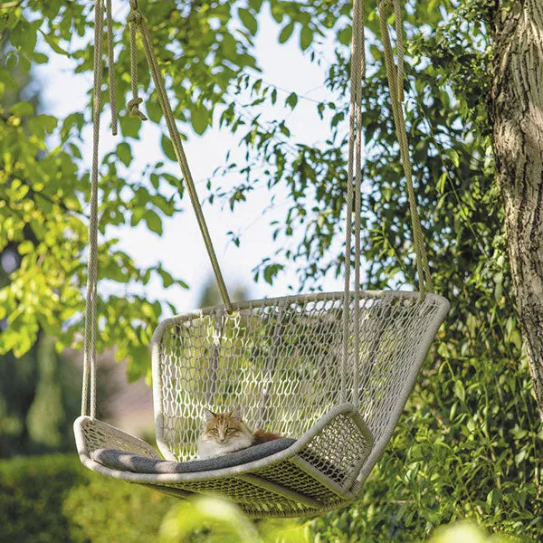 Outdoor Furniture Braided & Rope Swing - Sunshine