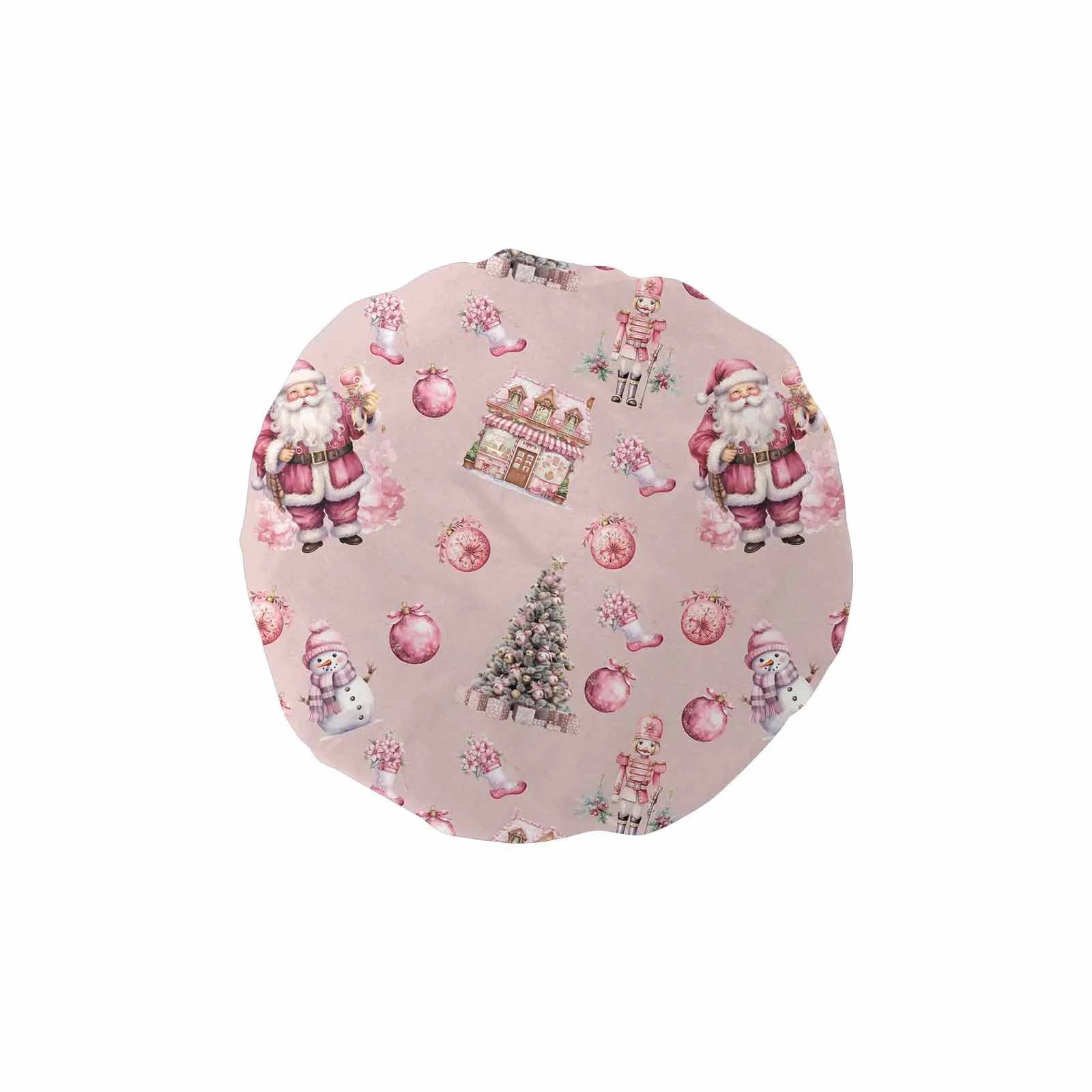 Pink Chirstmas 50  Shower Cap