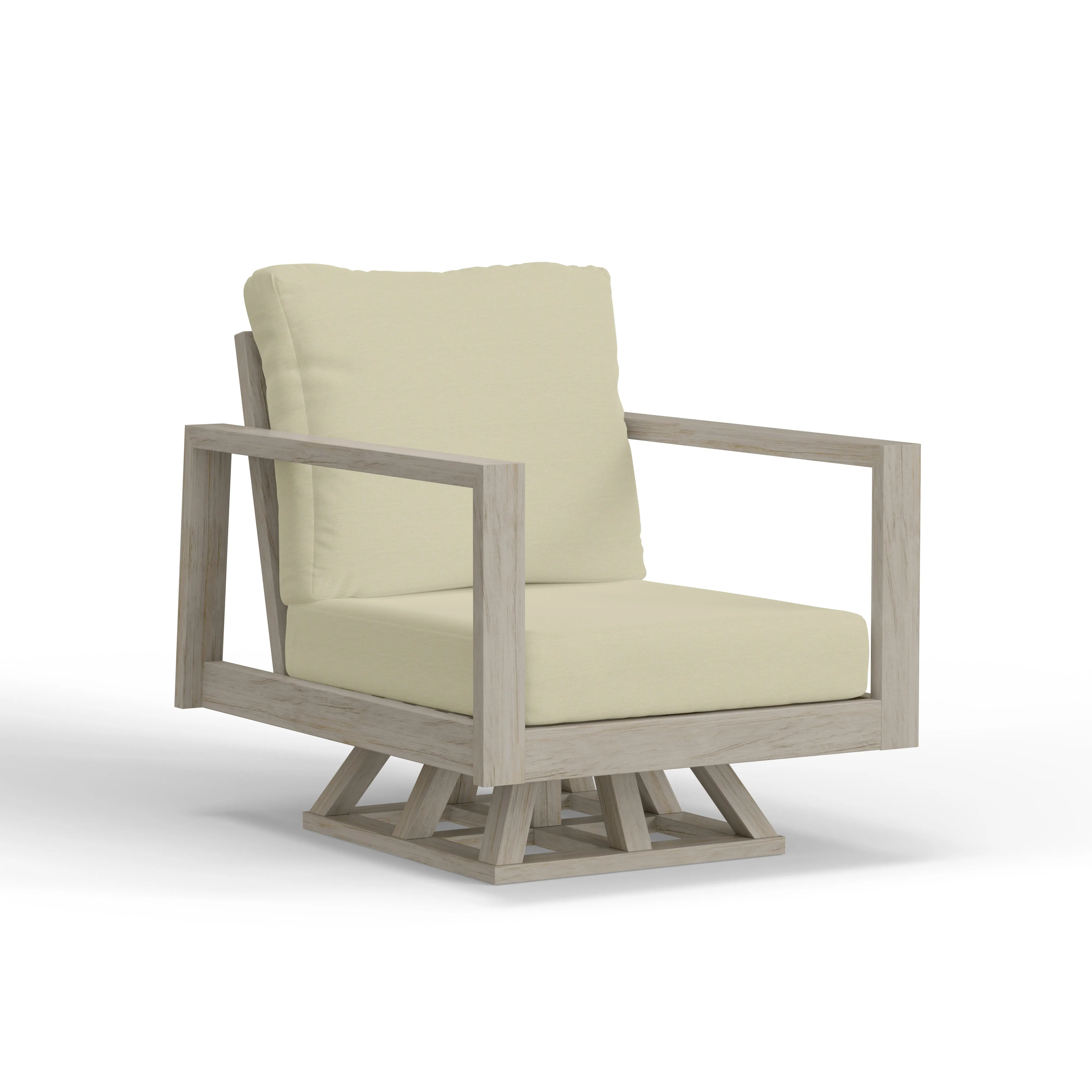 Port Angeles Outdoor Swivel Club Chair