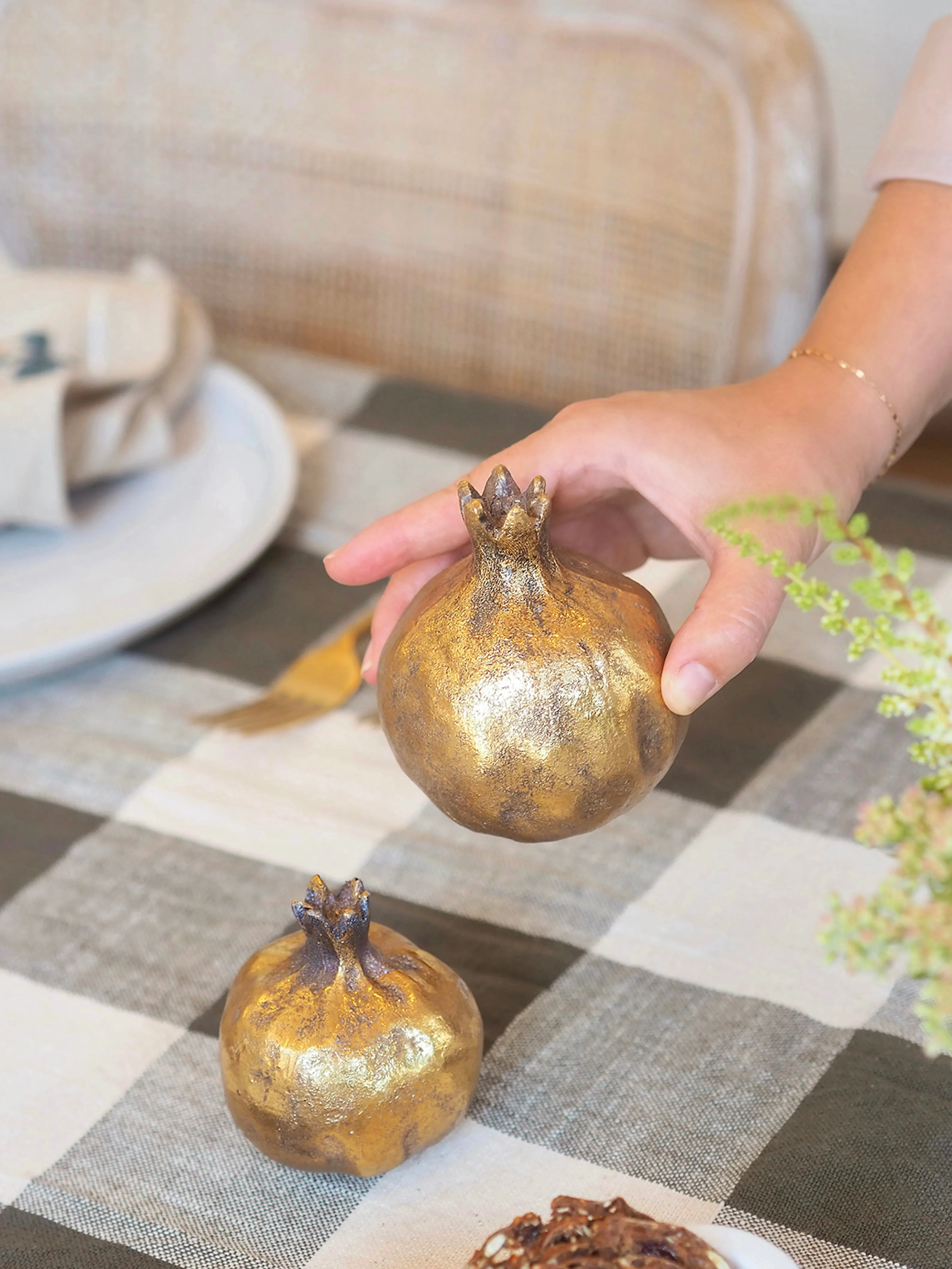 Resin Decorative Pomegranates