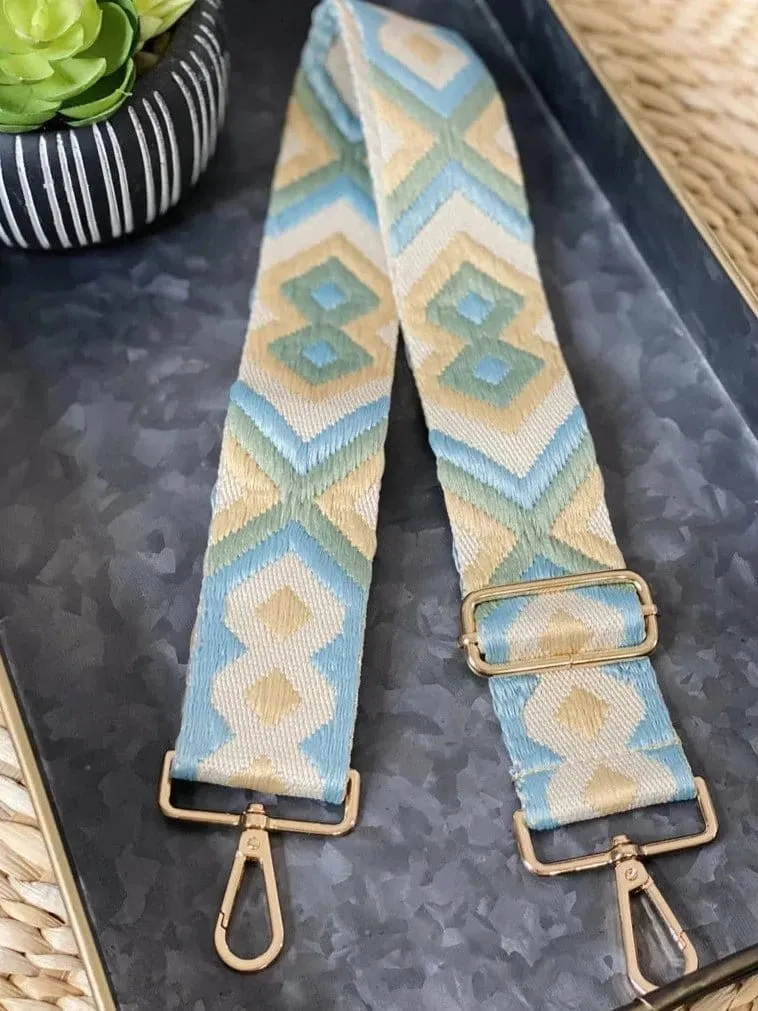 SS050B TG10139 Boho Adjustable Guitar Strap