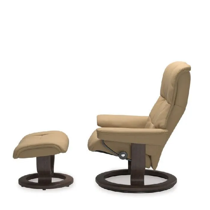 Stressless® Mayfair Leather Recliner - Classic Base (Paloma Sand)