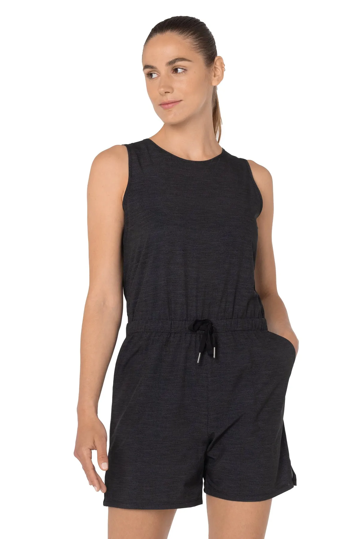 Summit Woven Romper