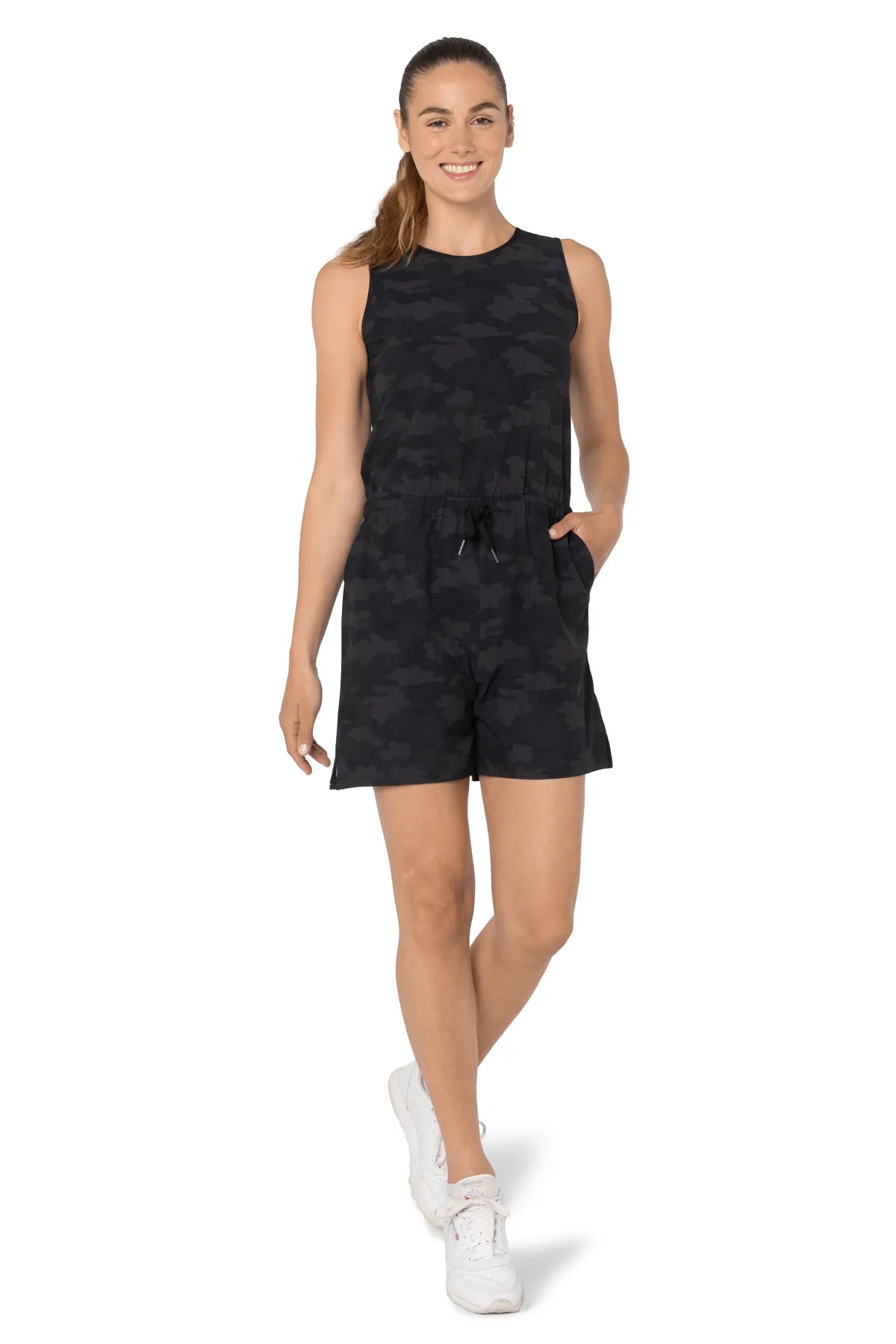 Summit Woven Romper