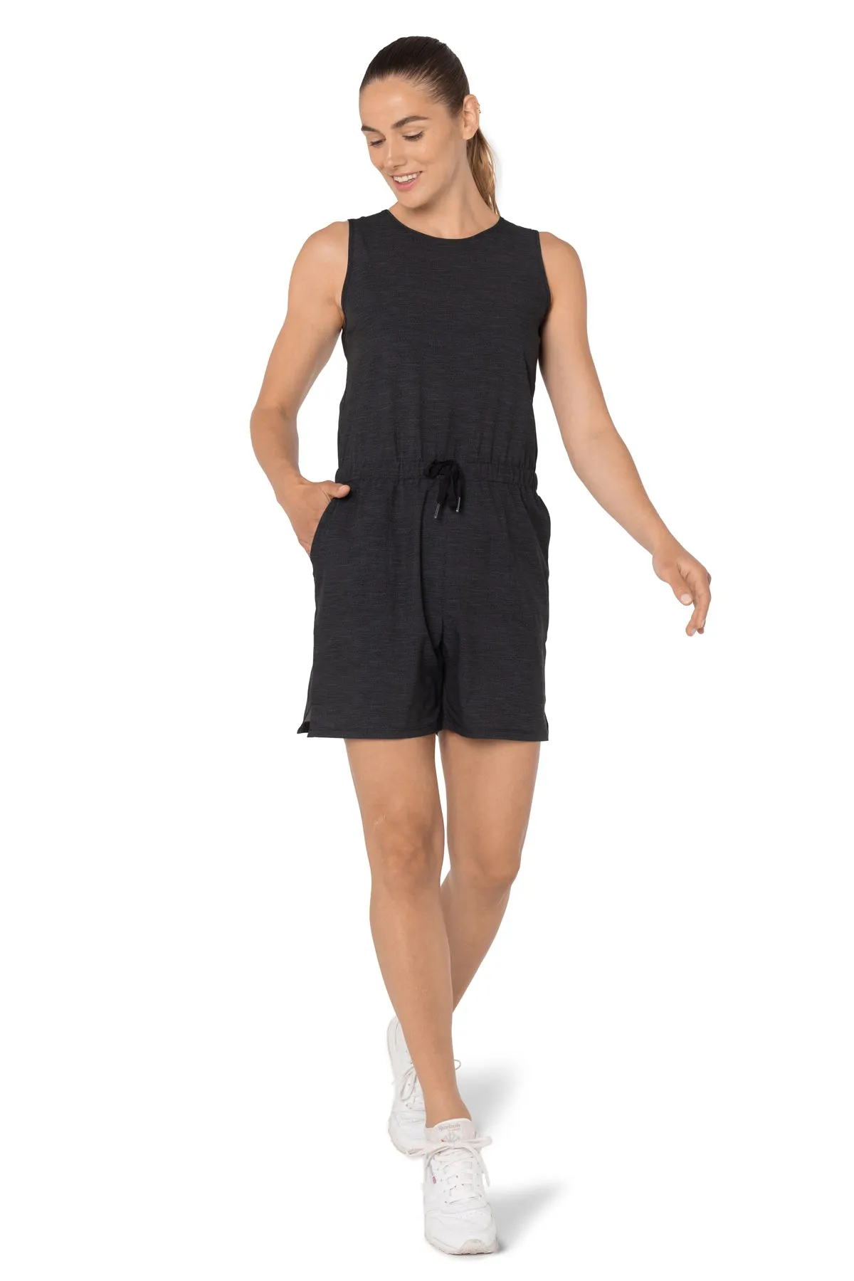 Summit Woven Romper