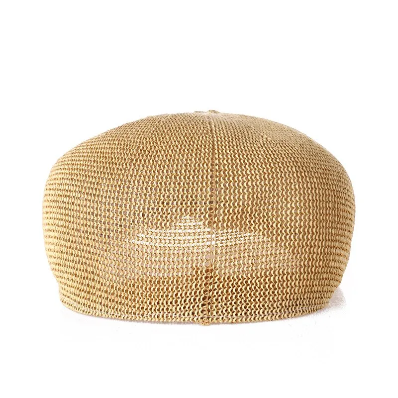 TEEK - Beret Straw Mesh Beret Hat